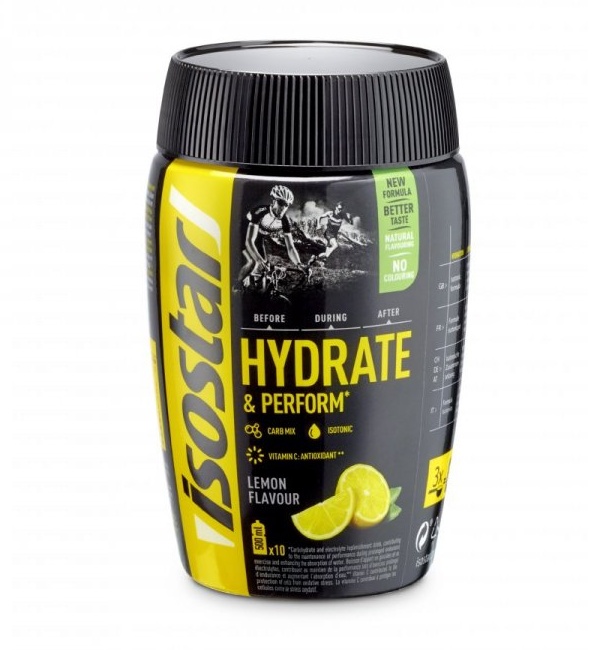 nápoj ISOSTAR Hydrate &amp;amp; Perform antioxidant lemon 400g
