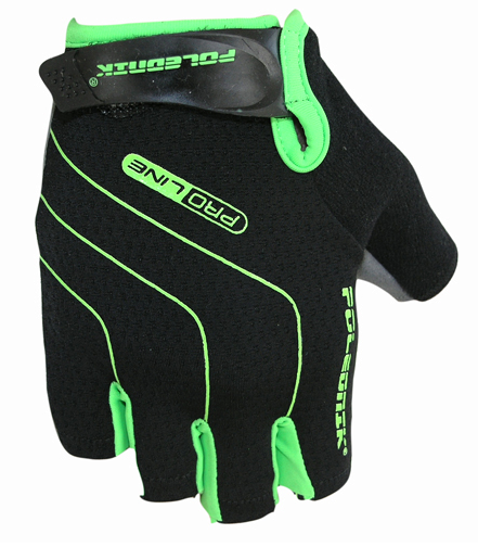 rukavice Poledník LINES SH černo-zelené XL
