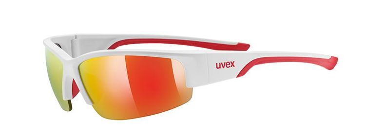 brýle UVEX Sportstyle 215 bílo/červené
