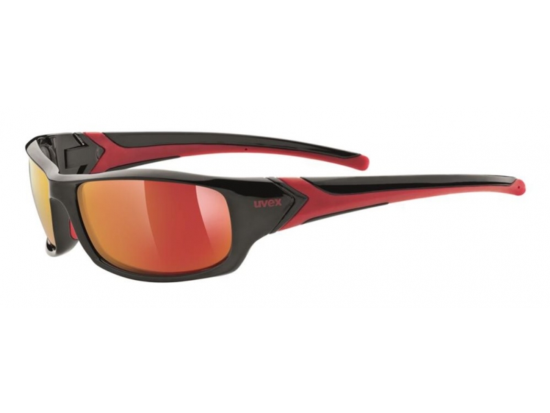brýle UVEX Sportstyle 211 černo/červené
