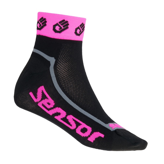 ponožky SENSOR RACE LITE SMALL HANDS růžové 6-8