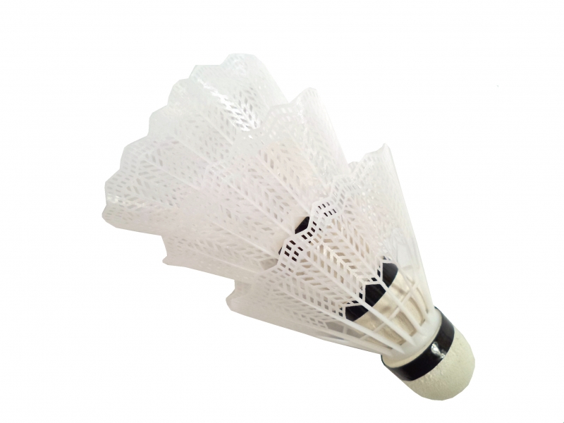 N/A košíčky badminton Extra bílé 3ks