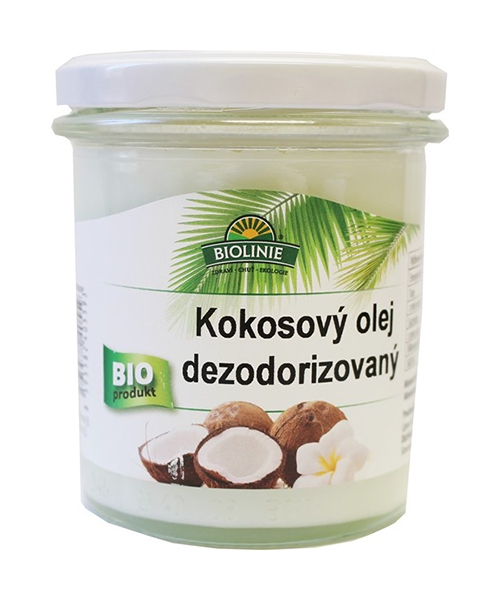 Khadi kokosový olej dezodorizovaný BIO BIOLINIE 240g