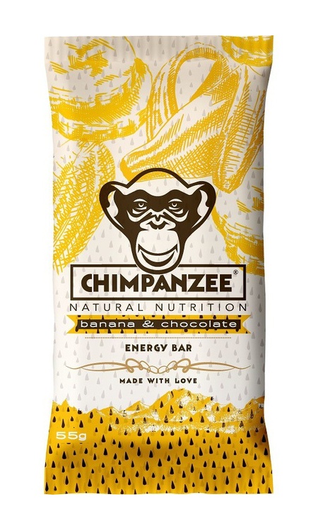 tyčinka Chimpanzee Energy Bar 55g banán+čokoláda bez lepku