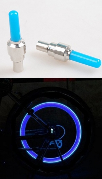 Altima čepička ventilku LED modrá