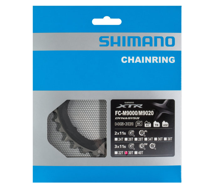 převodník 30z Shimano XTR FC-M9020 3x10 4 díry