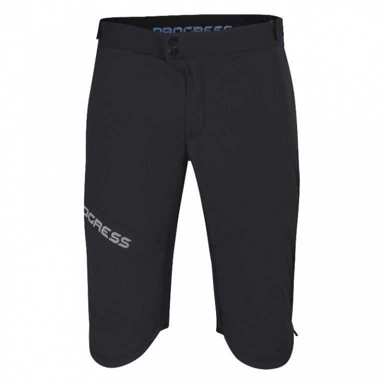 kalhoty krátké pánské Progress AXEL zateplené černo/sv. modré L