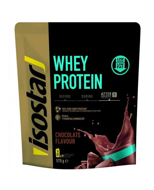 nápoj ISOSTAR Whey Protein BCAA (Doy Pack) čokoláda 570g