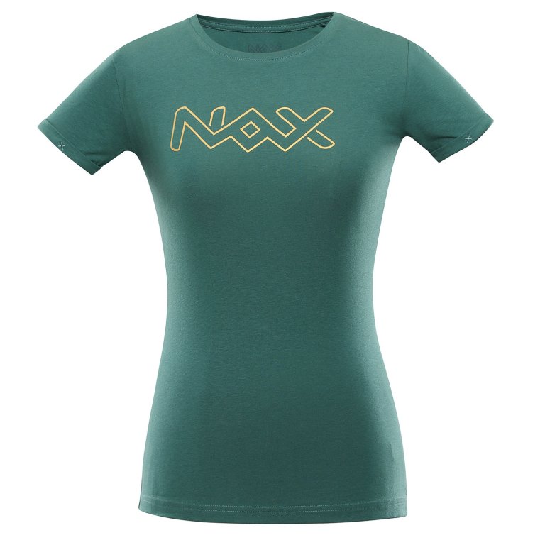 triko dámské krátké NAX RIVA zelené M