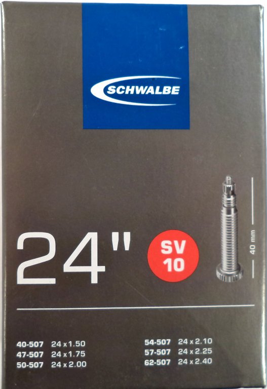 duše SCHWALBE SV10 24&amp;quot;x1.50-2.40 (40/62-507) FV/40mm
