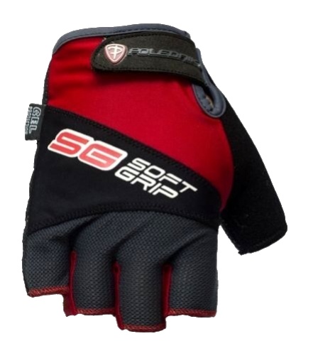rukavice Poledník SOFT GRIP červené XL