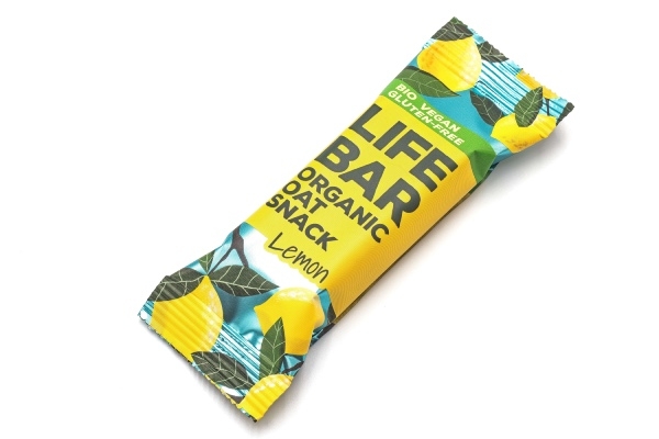 tyčinka Lifefood Lifebar Oat Snack Bio citron 40g