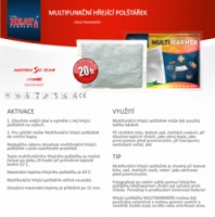tepelný polštářek Heat Multiwarmer