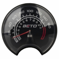 hustilka BETO Tubeless univerzální s manometrem černá