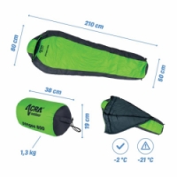 spacák mumiový ACRA Pongee kachní peří