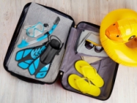 šnorchlovací set 3v1 ACRA tyrkysový 36-41