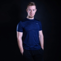 triko krátké pánské Progress ATHLETE tmavě modré