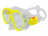 šnorchlovací set dětský ACRA žlutý 3v1