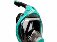 maska celoobličejová ACRA tyrkysová S/M