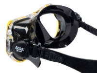 šnorchlovací set 3v1 ACRA žlutý 42-47