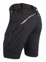 kalhoty krátké pánské HAVEN NAVAHO SHORTY černé s cyklovložkou