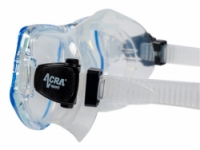 šnorchlovací set 3v1 ACRA modrý 36-41