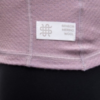 triko dlouhé dámské SENSOR MERINO DF mystic violet