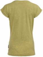 triko dámské krátké ALPINE PRO HUNGA žluté