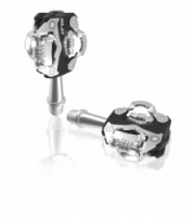 pedály XLC PD-S15 MTB oboustranné černo/stříbrné