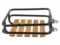 nosič RETRO Fe s dřevěnou plochou