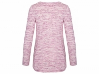 triko dlouhé dámské LOAP BERUNA růžové žíhané