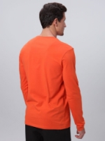 triko pánské dlouhé LOAP ALVAR oranžové