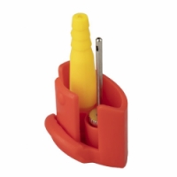 hustilka BETO Tubeless univerzální s manometrem černá