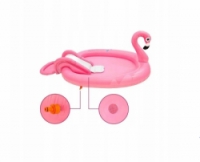 bazén dětský se skluzavkou plameňák