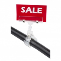 držák cenovky s klipem