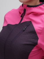 bunda dámská LOAP URLEA softshell růžovo/fialová