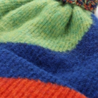 čepice ALPINE PRO MOBE zimní s bambulí zelená