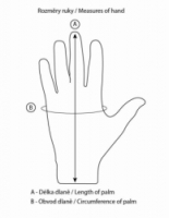 rukavice HAVEN DEMO NEO SHORT černo/černé