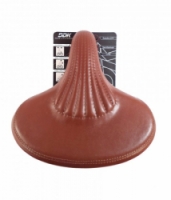 sedlo pružiny DDK retro design extra široké hnědé