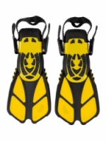 šnorchlovací set dětský ACRA žlutý 3v1