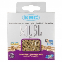 řetěz KMC X10SL zlatý 114 čl. BOX