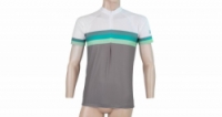 dres krátký pánský SENSOR SUMMER STRIPE šedo/zelený