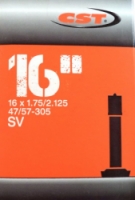 duše CST 16"x1.75-2.125 (47/57-305) AV/33mm