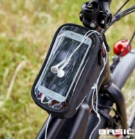 brašna Basil Sport Design Frame přední na mobil 1L černá