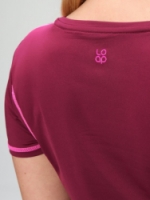 triko krátké dámské LOAP MELISA fialové