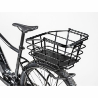 koš TOPEAK drátěný na nosič URBAN BASKET DX 22L aluminium černý