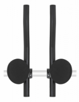 řídítka nástavce FORCE FLAT rovné Al, černé mat