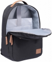 batoh městský LOAP PERM černo-hnědý