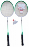 badmintonová sada Kubisport s pouzdrem + košíček