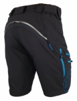 kalhoty krátké pánské HAVEN NAVAHO SHORTY černo/modré s cyklovložkou
